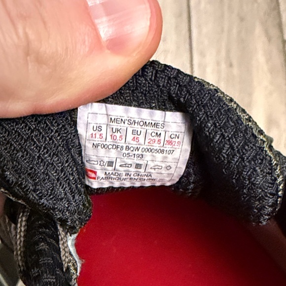 North Face Men's Hedgehog Fastpack Hiking Shoes - Picture 4 of 4